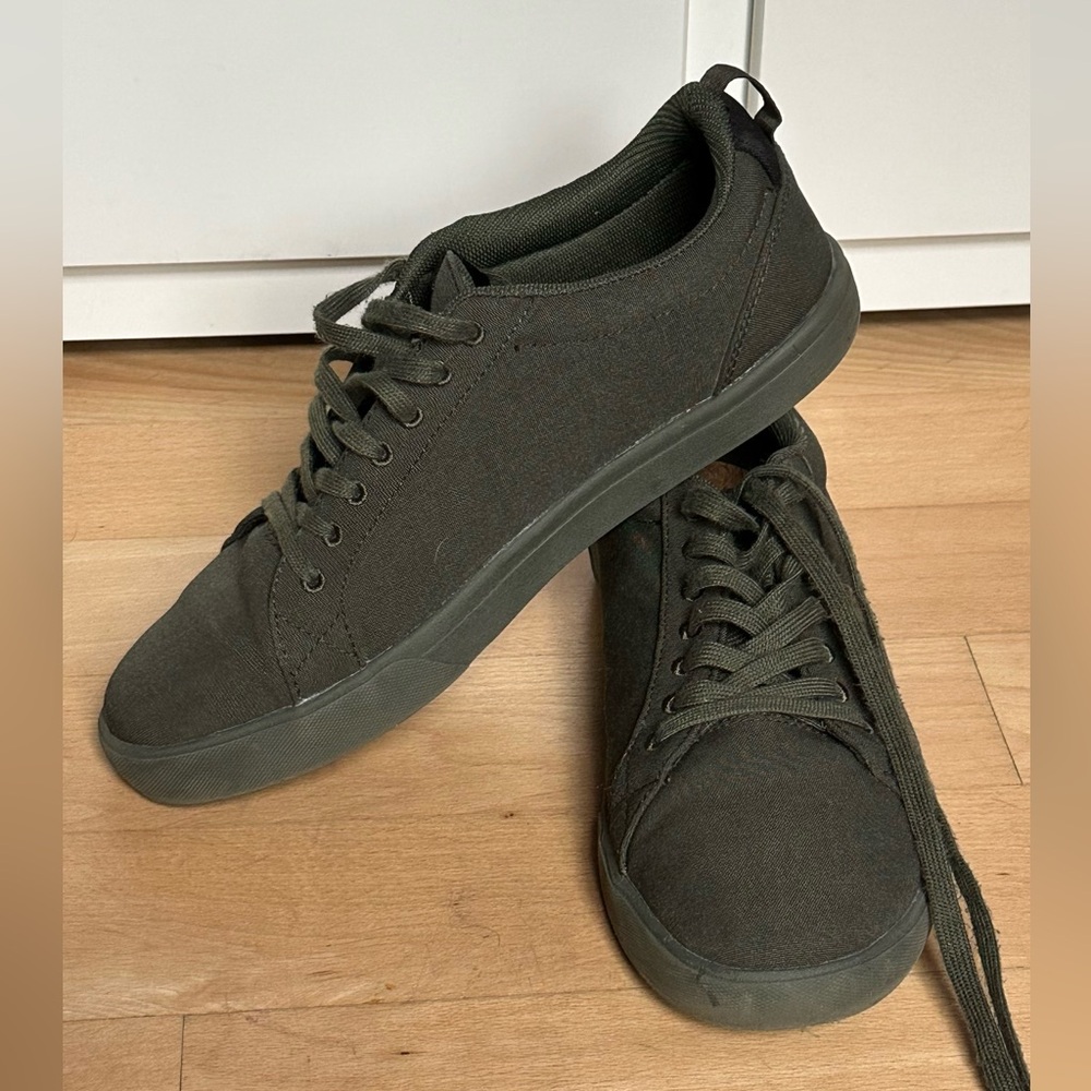 Saola Men's Olive Cannon Sneakers - Green Canvas